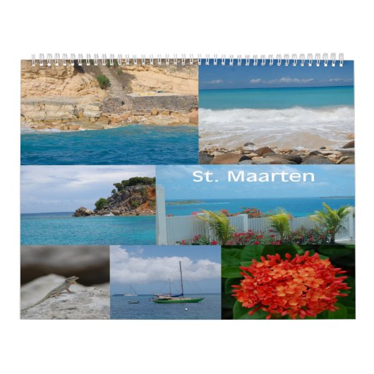 Sint Maarten - St. Martin 12 Monate Kalender (Titelbild)