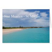 Sint Maarten - St. Martin Beach Scene (Vorderseite (Horizontal))