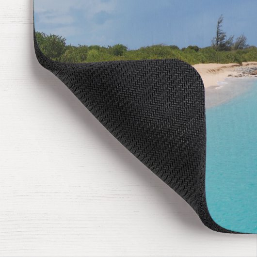 Sint Maarten - St. Martin Beach Scene Mousepad (Ecke)