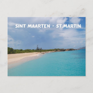 Sint Maarten - St. Martin Beach Scene Postkarte