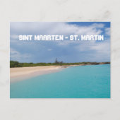 Sint Maarten - St. Martin Beach Scene Postkarte (Vorderseite)