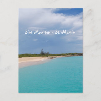 Sint Maarten - St. Martin Beach Scene Postkarte