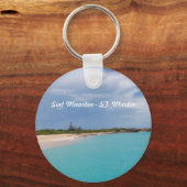 Sint Maarten - St. Martin Beach Scene Schlüsselanhänger (Vorderseite)