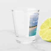 Sint Maarten - St. Martin Beach Scene Schnapsglas (Links)