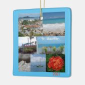 Sint Maarten - St. Martin Keramikornament (Links)