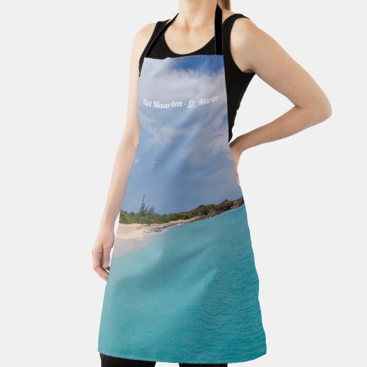Sint Maarten - St. Martin Landscape Schürze (InSitu)