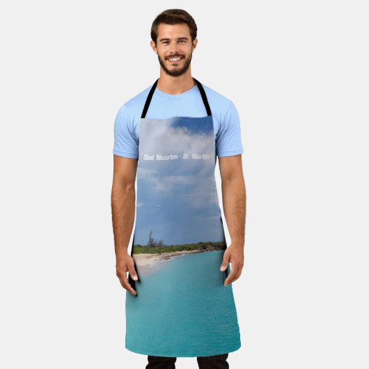 Sint Maarten - St. Martin Landscape Schürze (Getragen)