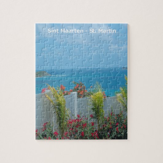 Sint Maarten - St Martin Oceanview Puzzle (Vertikal)