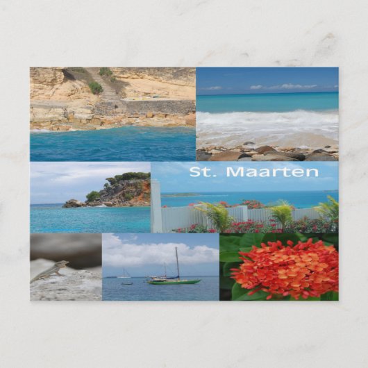 Sint Maarten - St. Martin Postcard Postkarte (Vorderseite)