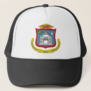 Sint Maarten Wappen Truckerkappe
