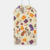 Sinterklaas Feest Geschenkanhänger (Rückseite)