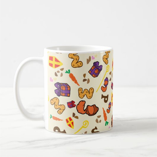 Sinterklaas Feest Kaffeetasse (Links)