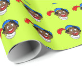Sinterklaas inpakpapier geschenkpapier (Rolleneckpunkt)