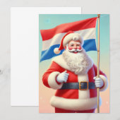 Sinterklaas mit Abzeichen der Niederlande (Vorne/Hinten)