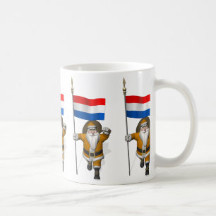 Sinterklaas mit Abzeichen der Niederlande Kaffeetasse