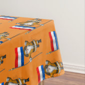 Sinterklaas mit Abzeichen der Niederlande Tischdecke (Beispiel)