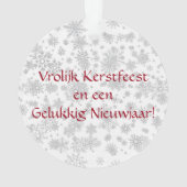 Sinterklaas & Piet Ornament (Rückseite)