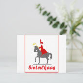 Sinterklaas Postkarte (Stehend Vorderseite)