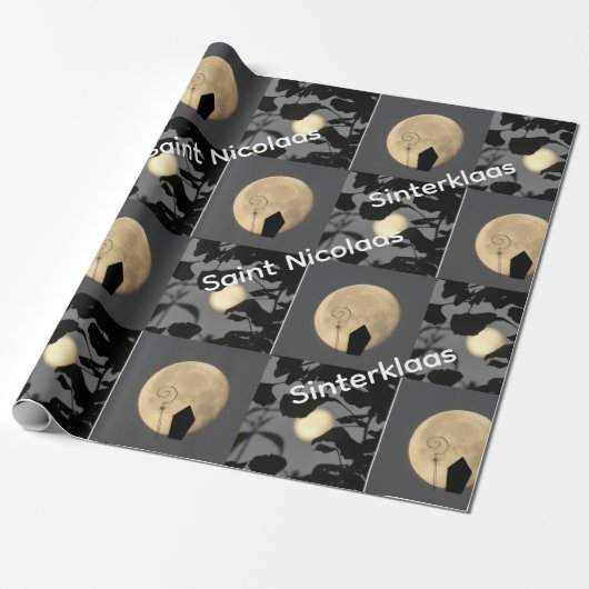 Sinterklaas / Saint Nicolaas Geschenkpapier (Ungerollt)