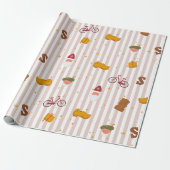 Sinterklaas- und Piet-Wrap-Papier Geschenkpapier (Ungerollt)