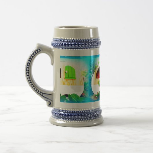 Sinti und Roma Bierglas (Links)