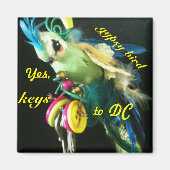 Sinti und Roma Bird Magnet (Vorne)