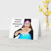 Sinti und Roma Birthday Karte (Gelbe Blume)