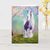 "Sinti und Roma Blossom" Karte (Gelbe Blume)