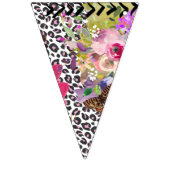 Sinti und Roma, boho Art, mehrfache Farben und Wimpelkette (Erste Fahne)