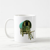 Sinti und Roma Bowtop Caravan Kaffee Tasse (Links)