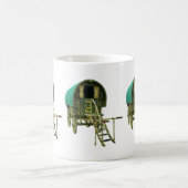 Sinti und Roma Bowtop Caravan Kaffee Tasse (Mittel)