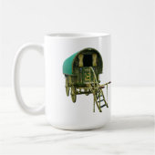 Sinti und Roma Bowtop Caravan Kaffee Tasse (Links)