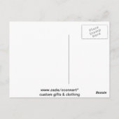 Sinti und Roma Bowtop Caravan Postkarte (Rückseite)