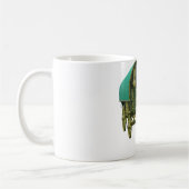 Sinti und Roma bowtop Wohnwagen Kaffeetasse (Links)