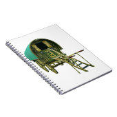 Sinti und Roma bowtop Wohnwagen Notizblock (Rechte Seite)