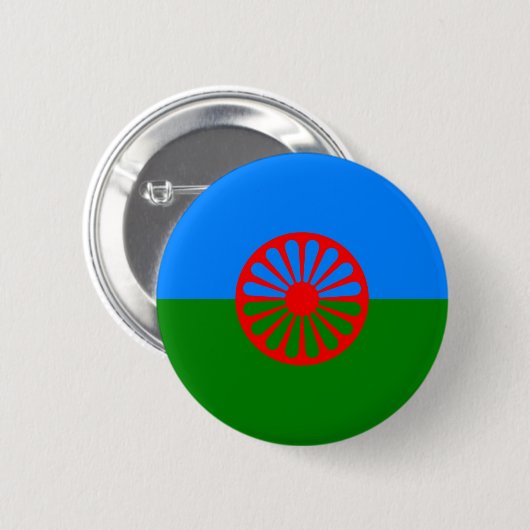 Sinti und Roma Button (Vorne & Hinten)