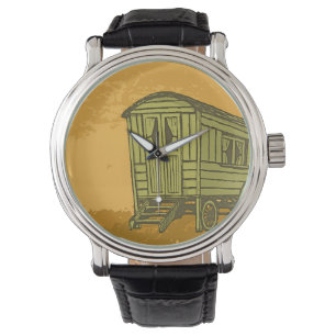 Sinti und Roma Caravan Armbanduhr
