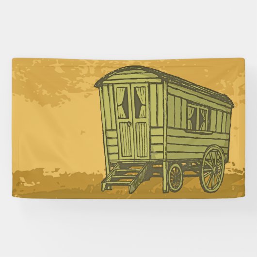 Sinti und Roma Caravan Banner (Horizontal)