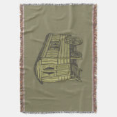 Sinti und Roma Caravan Decke (Vorderseite Vertikal)