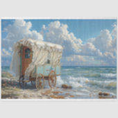 Sinti und Roma Caravan Decoupage Seidenpapier (Vorderseite)