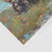 Sinti und Roma Caravan Decoupage Seidenpapier (Ausschnitt)