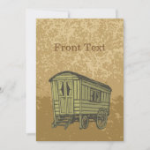 Sinti und Roma Caravan Einladung (Vorderseite)