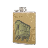 Sinti und Roma Caravan Flachmann (Links)