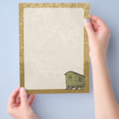 Sinti und Roma Caravan Flyer (Hand)