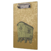 Sinti und Roma Caravan Klemmbrett (Links)