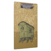 Sinti und Roma Caravan Klemmbrett (Rechts)