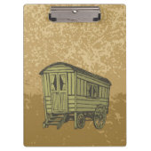 Sinti und Roma Caravan Klemmbrett (Vorderseite)