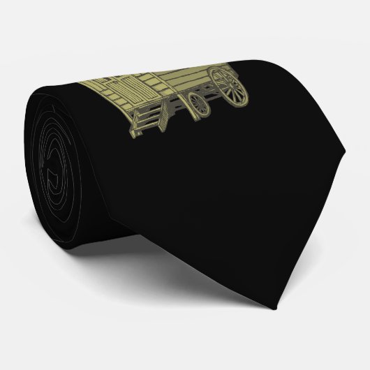 Sinti und Roma Caravan Krawatte (Gerollt)