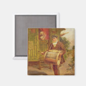 Sinti und Roma Caravan Magnet (Vorderseite/Rückseite)