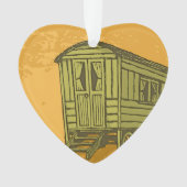 Sinti und Roma Caravan Ornament (Vorderseite)